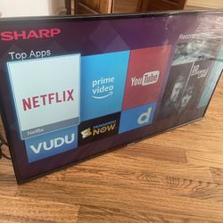Smart TV and Mount 