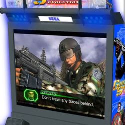 Sega Arcade Ghost Squad Revolution Game Board 