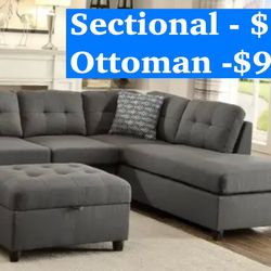 Brand New Sectional Sofa Couch