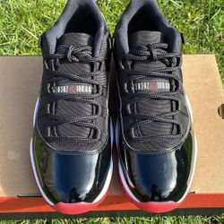 Size 13 Jordan Bred 11s DS $215