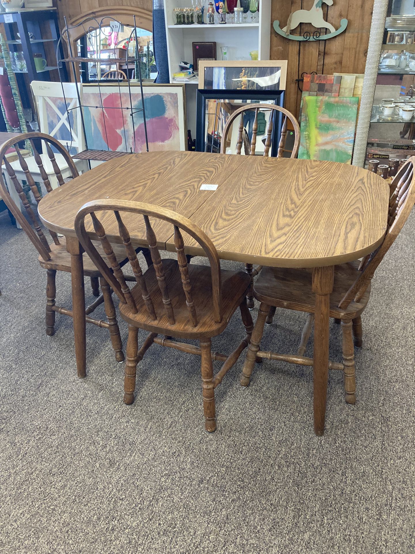 Table And 4 chairs 