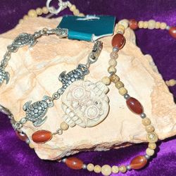 Turtles... Bracelet & Turtle Pendant. 