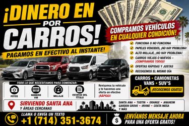 💰 ¡COMPRAMOS CARROS! 💰