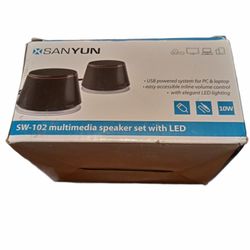 Sanyun SW102 Computer Speakers