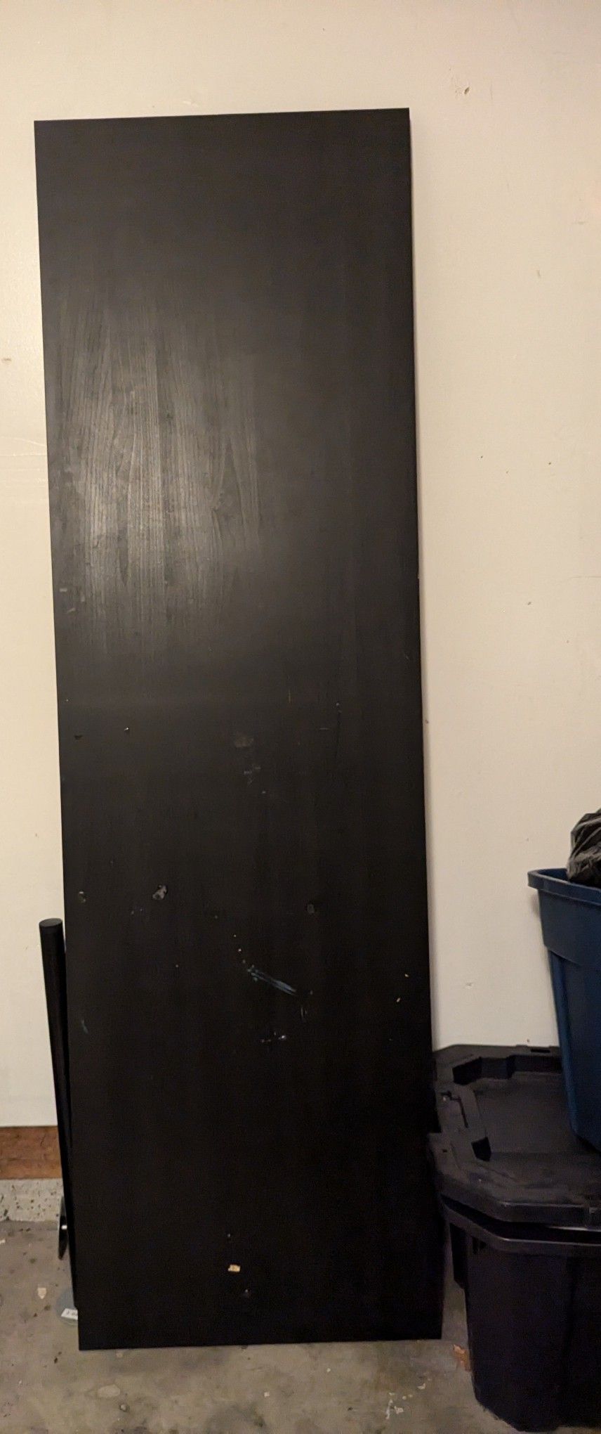 79" Black Extra Long Table or Desk