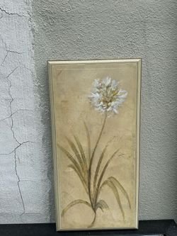 Framed Floral Wall Art