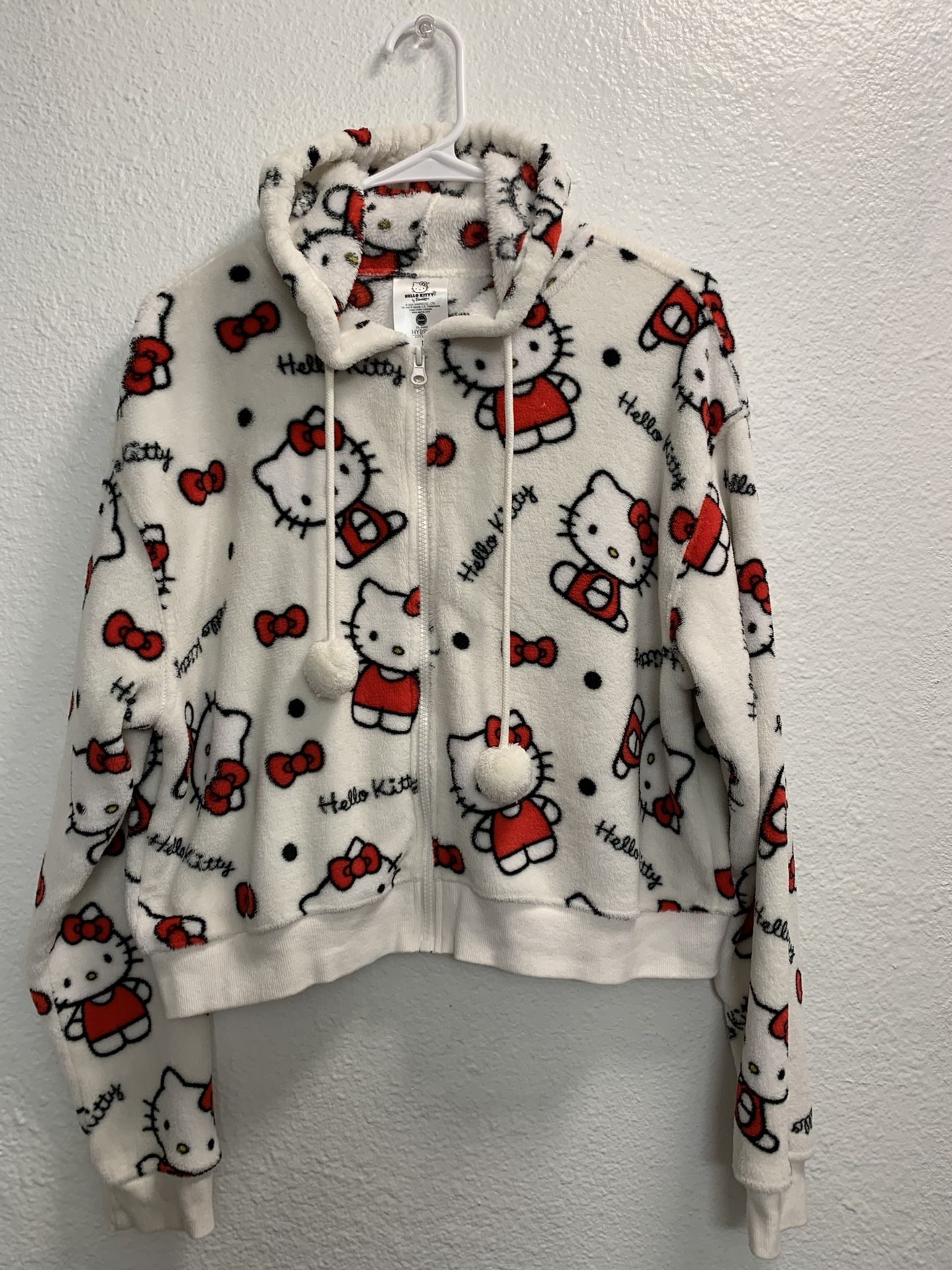 Authentic Hello Kitty Hooded Fleece