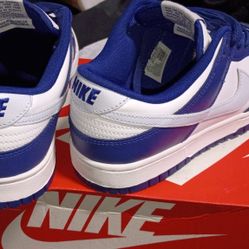 Nike Dunks (New) Royal Blue And White