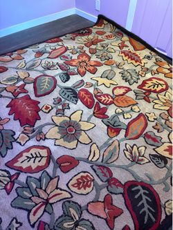 Beautiful heavy wool rug