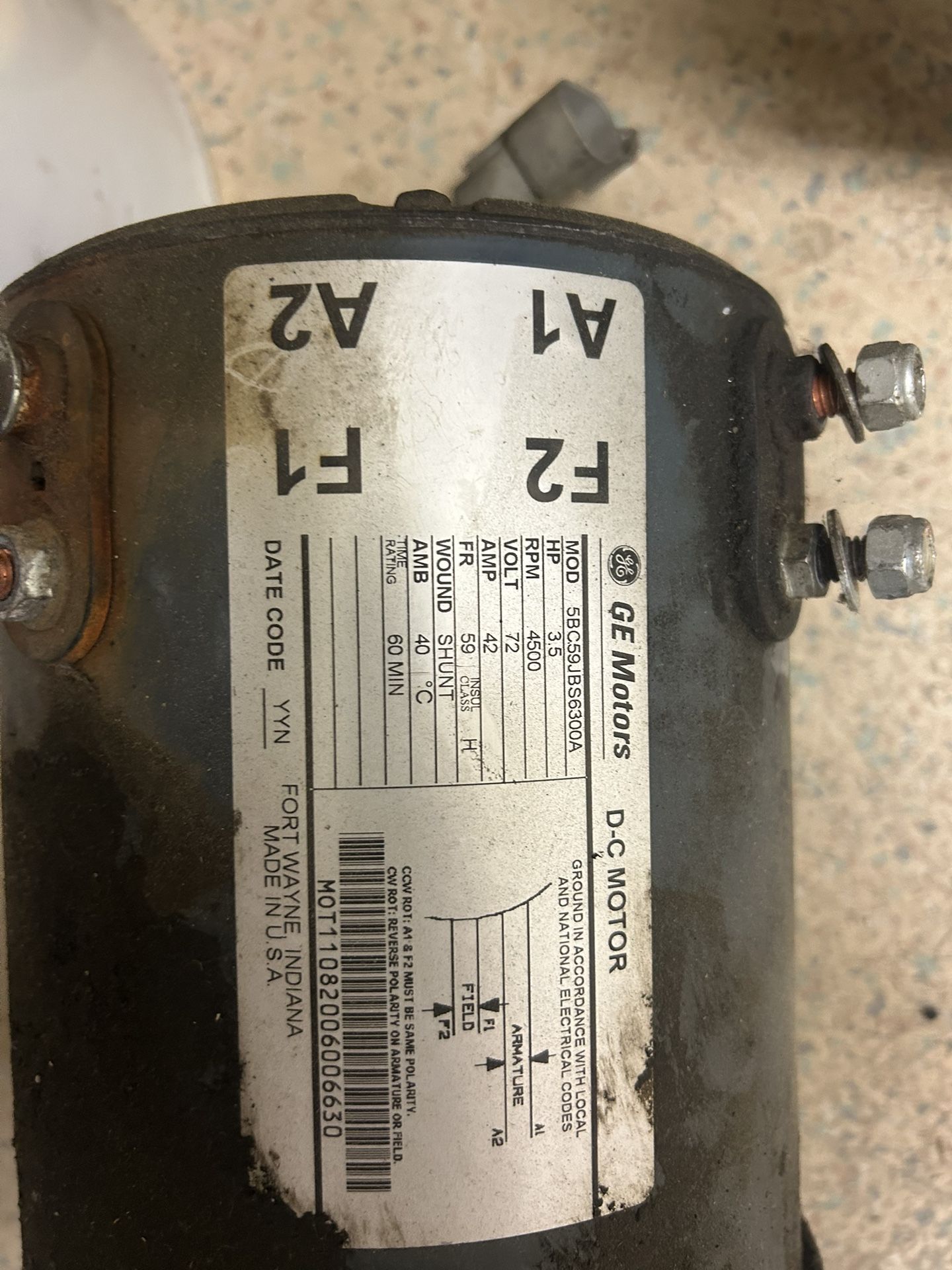 Gem Car Parts. Motor And Controller