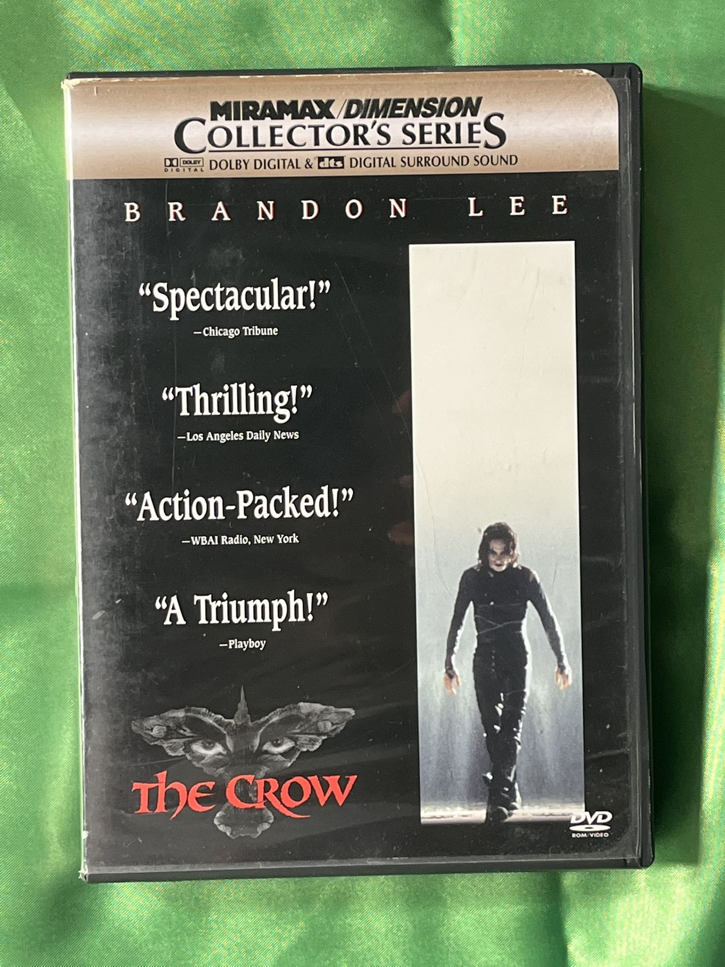 The Crow, 1994, DVD