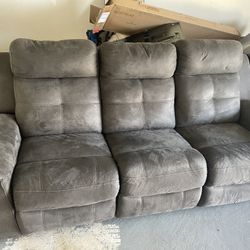 Recliner Sofa And Love Seat