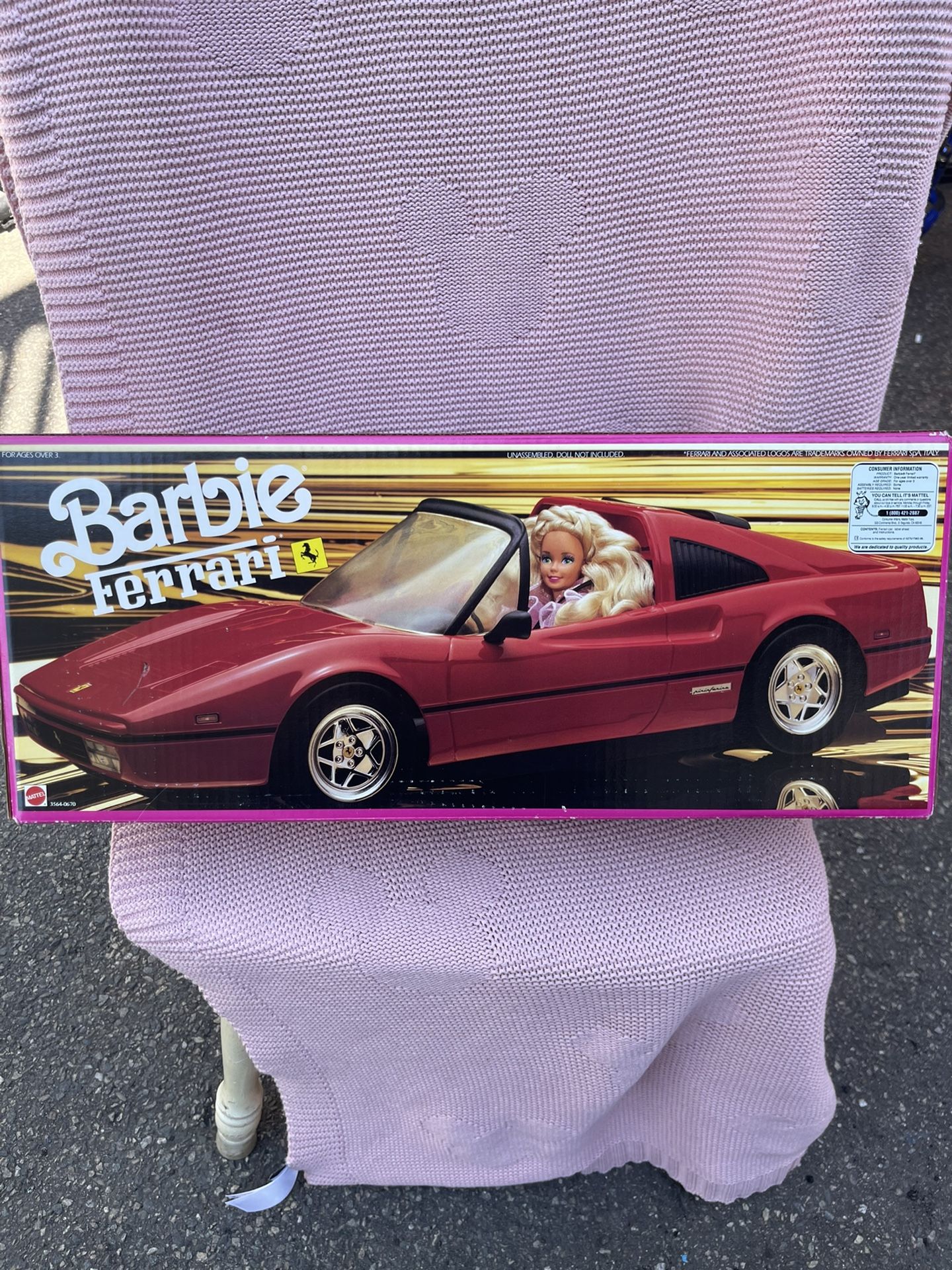 Factory Sealed Barbie Ferrari for Sale in Winter Hill, MA - OfferUp