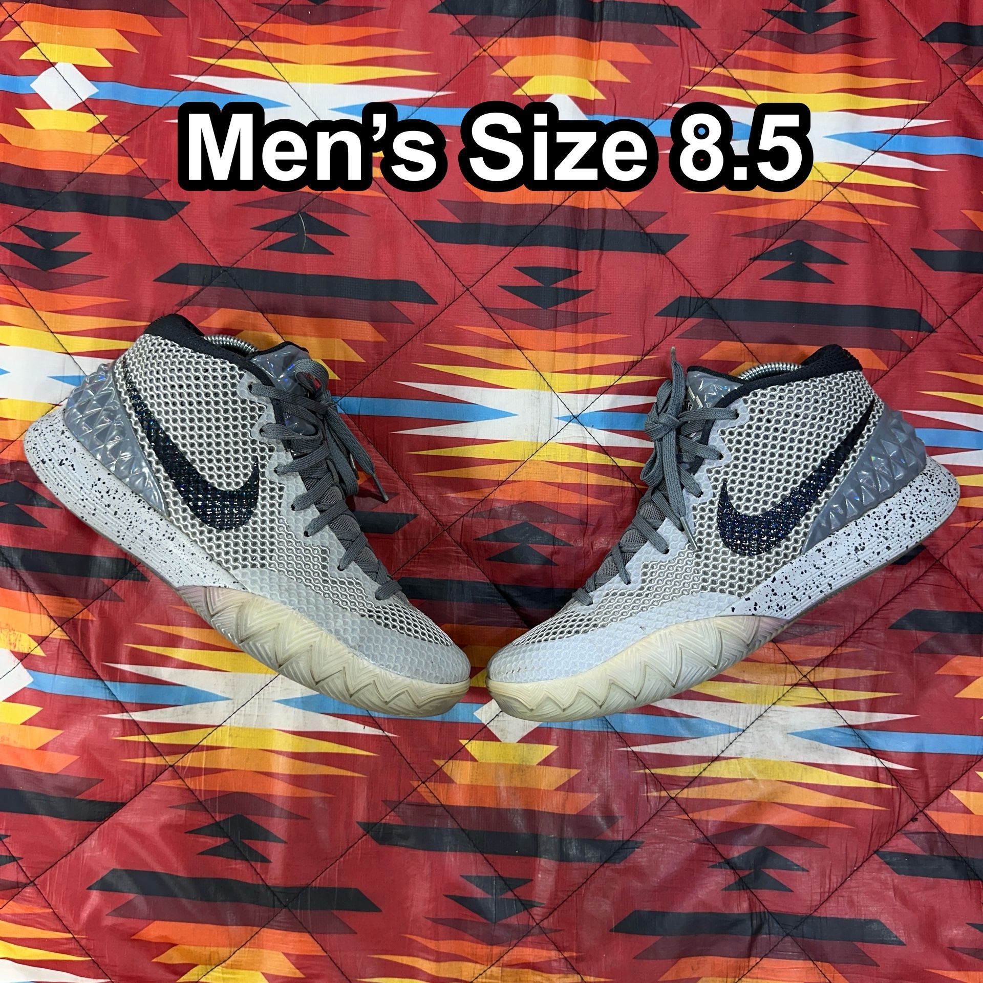 Nike Kyrie 1 'All Star' 742547-090 Men's Size 8.5 Gray Basketball Shoes