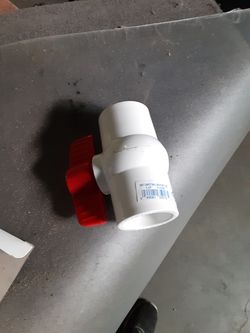 PVC shut off valves