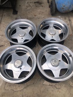 15” Eagle alloys wheels 5x5 Chevy Gmc 15x8