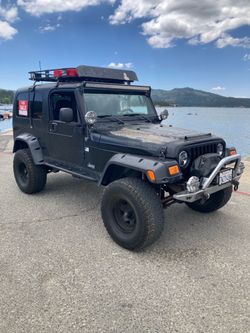 Black 2004 Jeep LJ