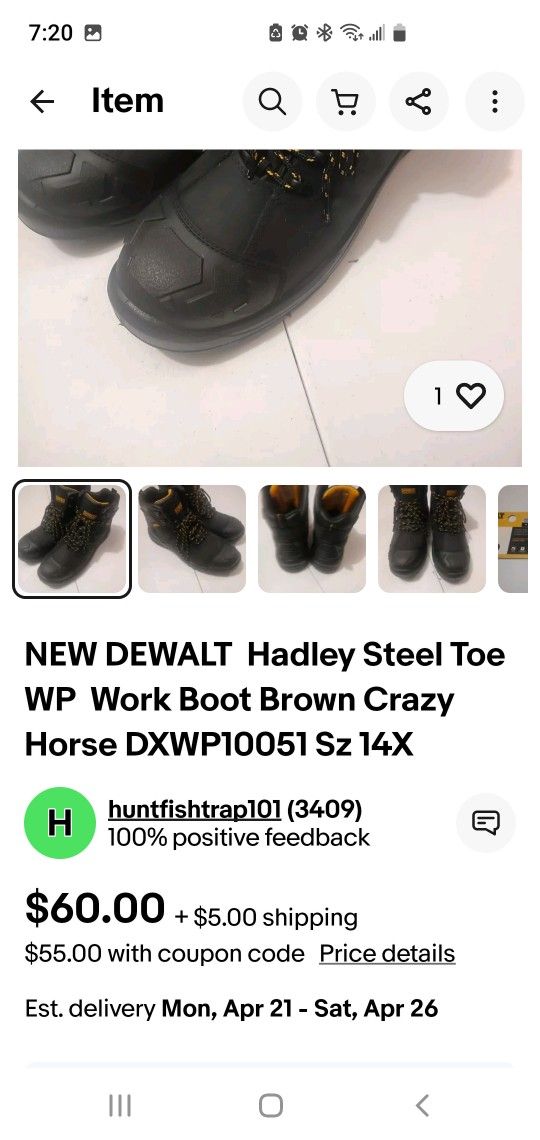 Work boots