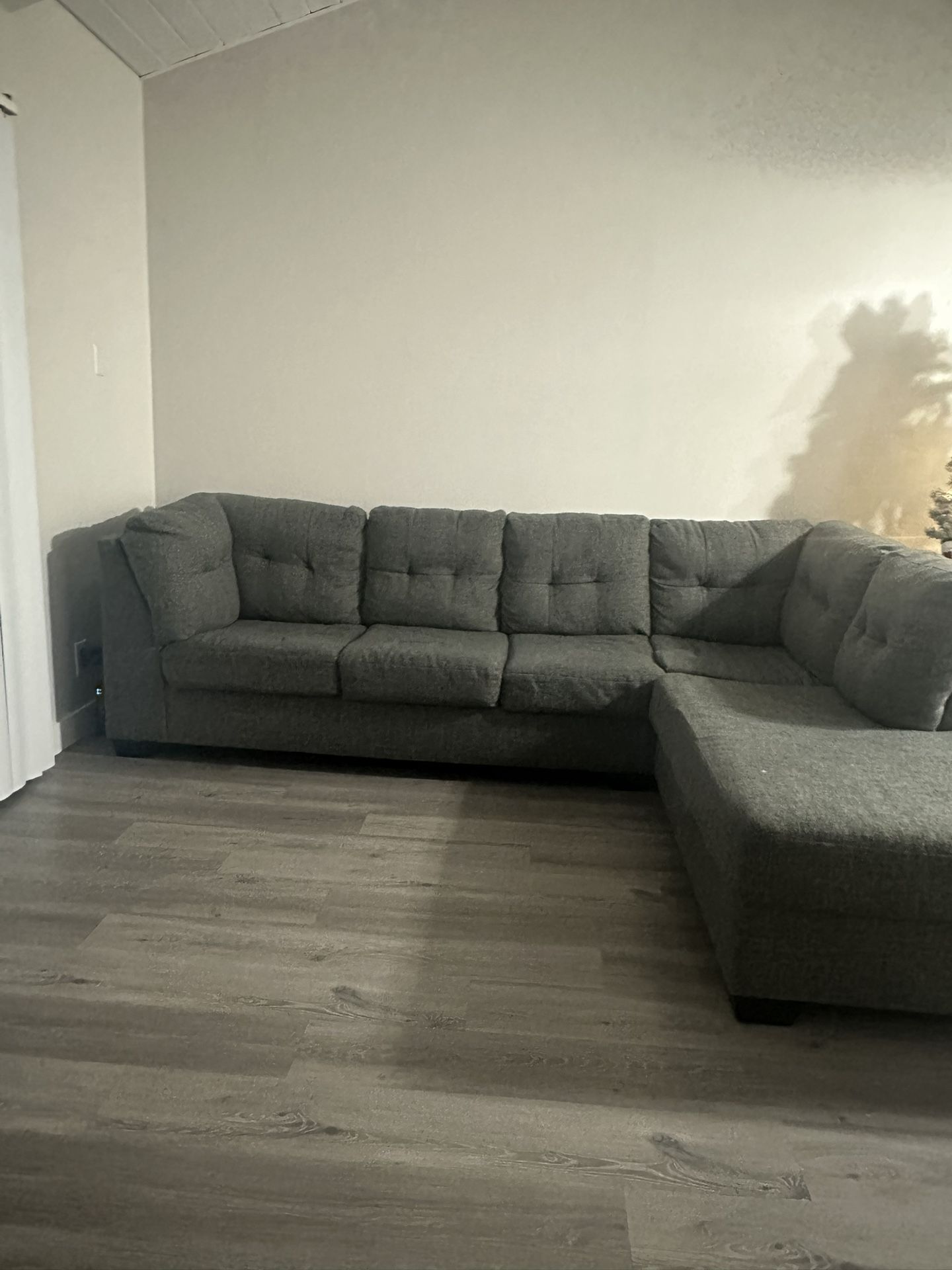 Gray Sectional Couch 