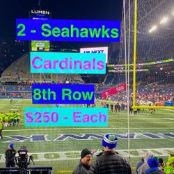Seahawks Cardinals Tickets 