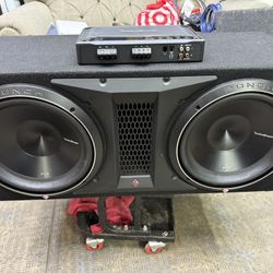 12 Inch Subwoofer With Bass Amp