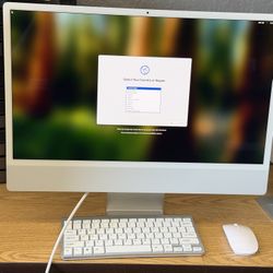 iMac M1, 24 inches- Mac OS  Tahoe 