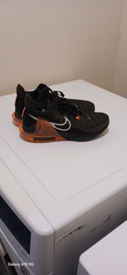 Nike Basketball Sneakers Black Orange