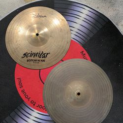 Zildjian Scimitar Series 14” Hi Hat Drum Cymbal 