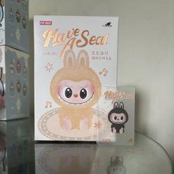 Popmart Have A Seat Labubu Secret DuoDuo