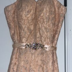 Bee Darlin Light Pink Prom Dress