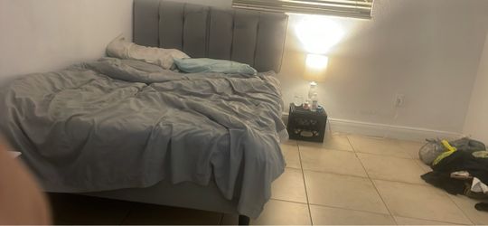 Full size bed frame n mattress