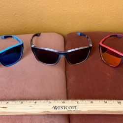 SUNGLASSES, 3 PAIRS, MULTI COLORS