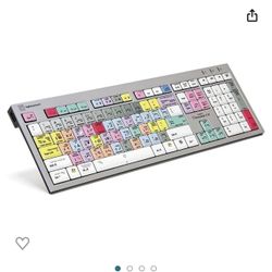 Logickeyboard Designed for Adobe Photoshop CC - PC Slim Line Keyboard- Windows 7-11 Part: LKBU-PHOTOCC-AJPU-US