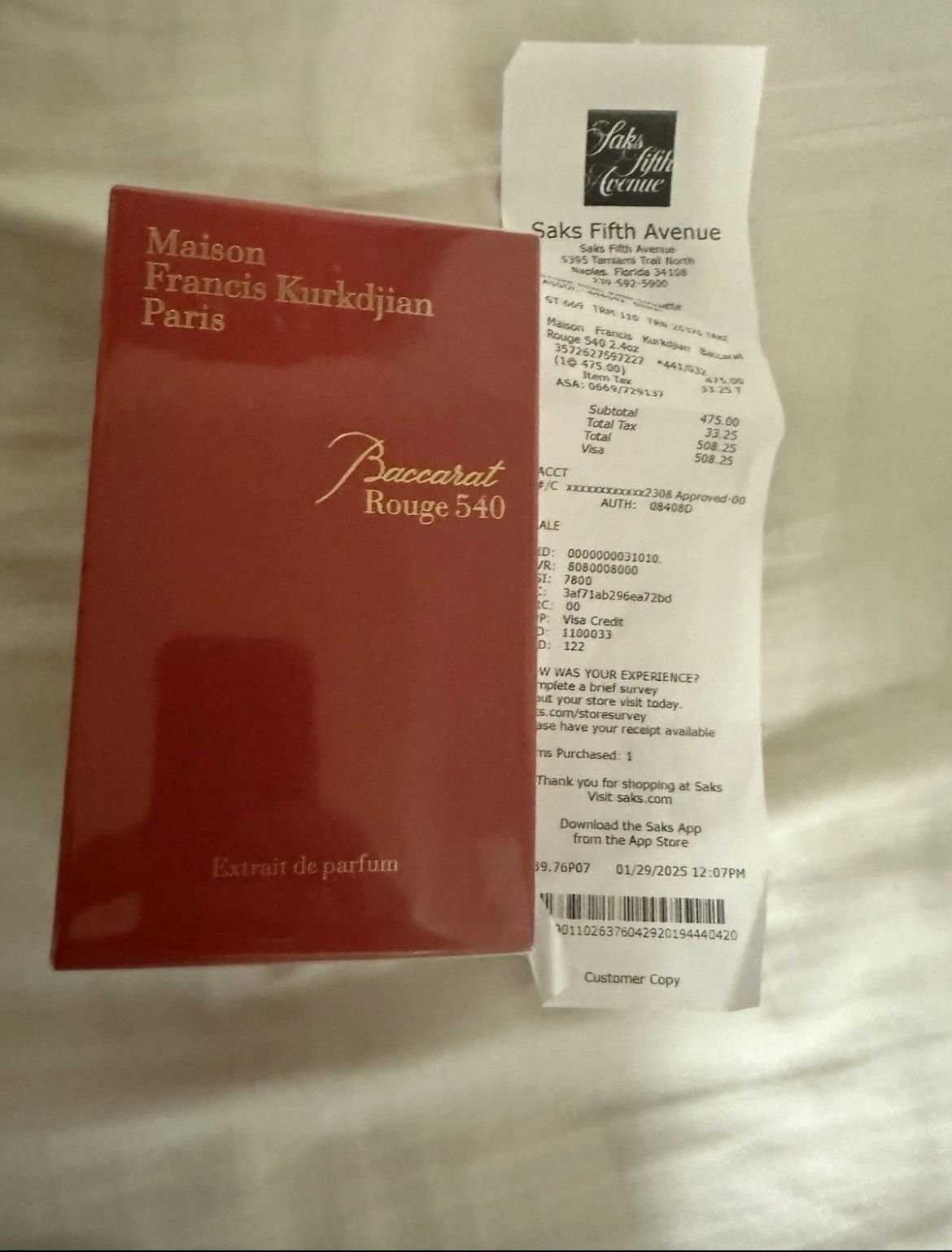 Baccarat Rouge 540