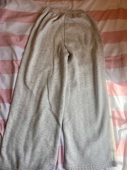 Grey sweatpants