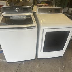 Samsung Washer and Dryer Free Delivery/Warranty Top loader Matching