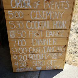 Wedding Sign