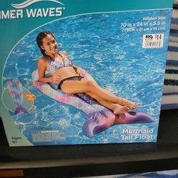 mermaid float
