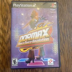 DDRMAX: Dance Dance Revolution (Sony PlayStation 2, 2002) With Manual