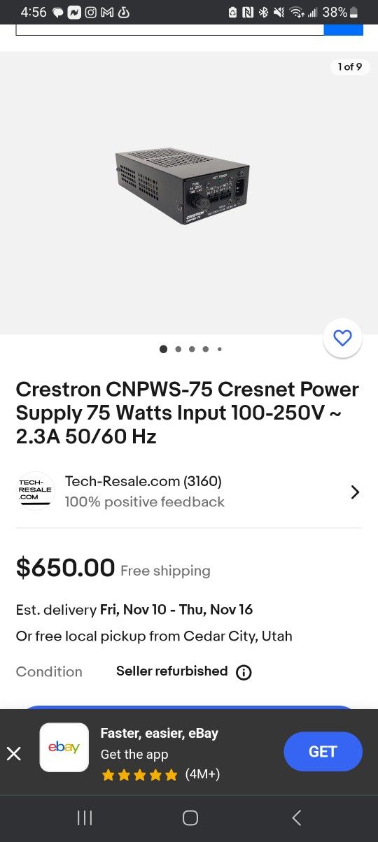 Creston CNPWS-75