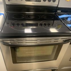 Kenmore Electric Stove Stainless Steel Working Perfectly 4 Months Warranty 