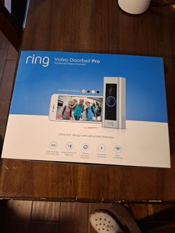 Brand new orginal pro Ring door camera
