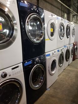 LG front load washer and electric dryer set in excellent conditions with 4 months warranty