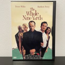 The Whole Nine Yards DVD Movie Bruce Willis Matthew Perry Hitman Comedy 2000