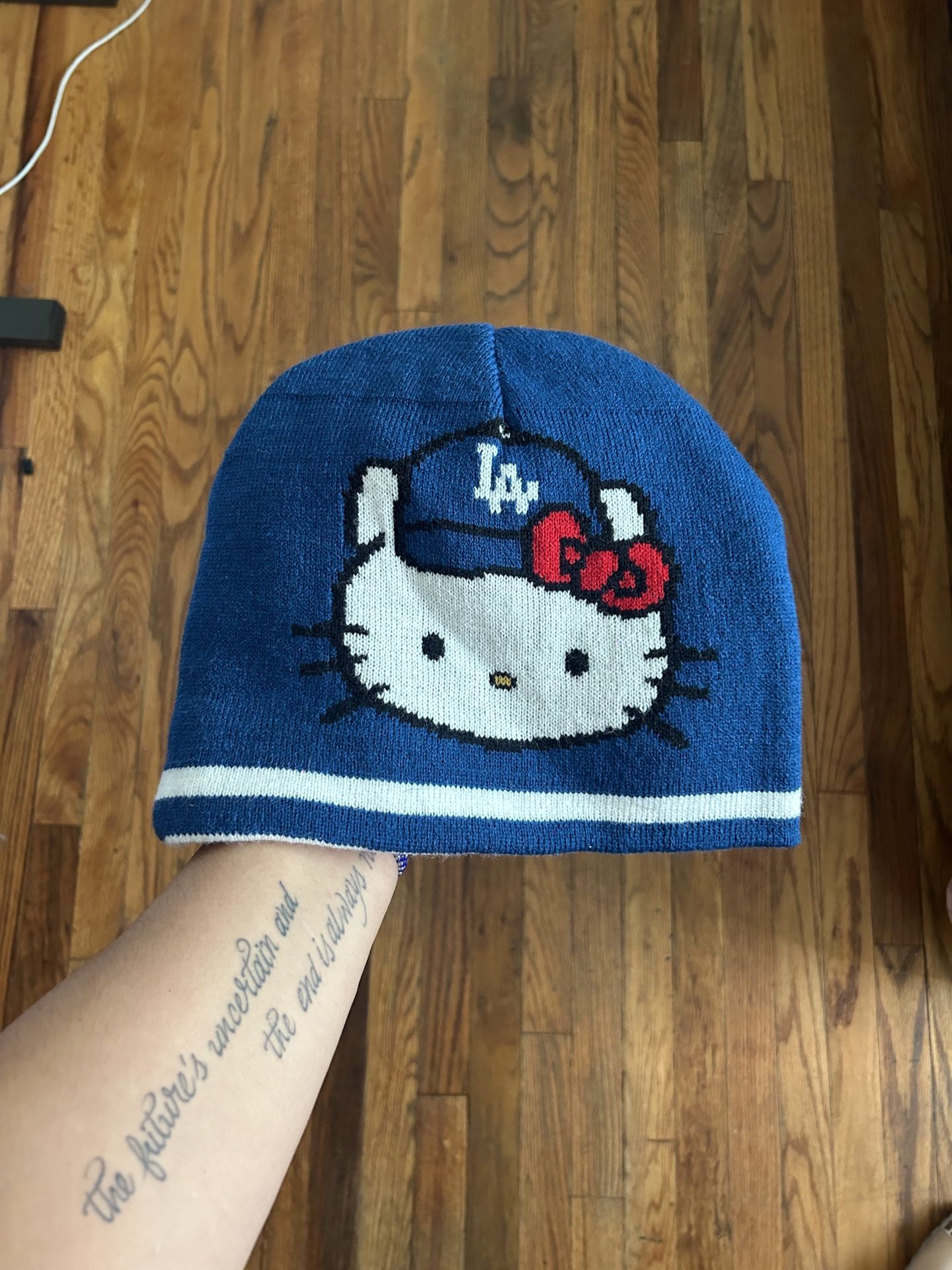 LA Dodgers X Hello Kitty Beanie