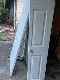 (2) bi-fold doors