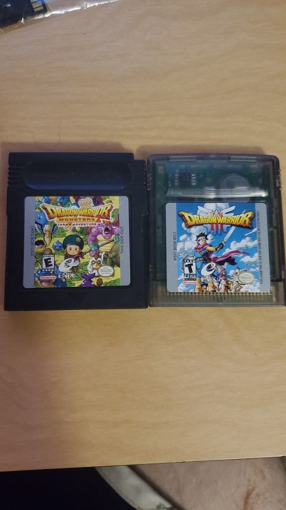 Dragon Warrior 2 & 3 Gameboy