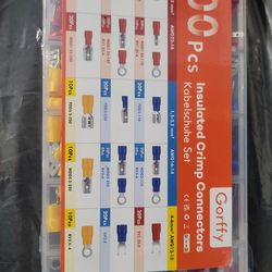 Brand New 300pc Electrical Wiring Wire Crimp Connectors Pieces