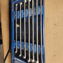 Cornwell Long Straight Double Box End Metric Wrench Set