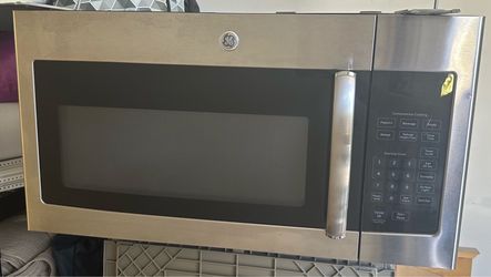 GE 1.6 cu. ft. Over-the-Range Microwave – Stainless Steel (Includes Mounting Bracket)